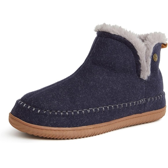 Dearfoams men’s Alpine Brixen indoor/outdoor memory foam slippers - Picture 2 of 14